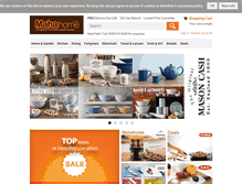 Tablet Screenshot of mahahome.com